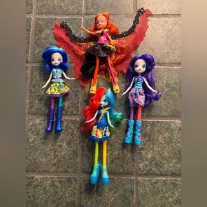 4 My Little Pony Equestria Girls